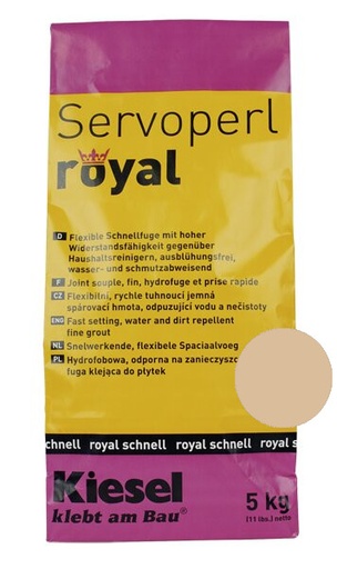 [Servoperl Royal Sahara] Mortier à joint Servoperl Royal 5kg - Sahara