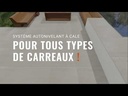 Carton de 250 Croisillons autonivelants à cale 3 mm / I