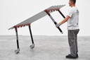 Raimondi - Paire de roues pour tables BM180