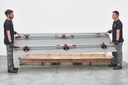 Raimondi - Rails 6 ventouses Easy-Move MKIV pour transporter format XXL