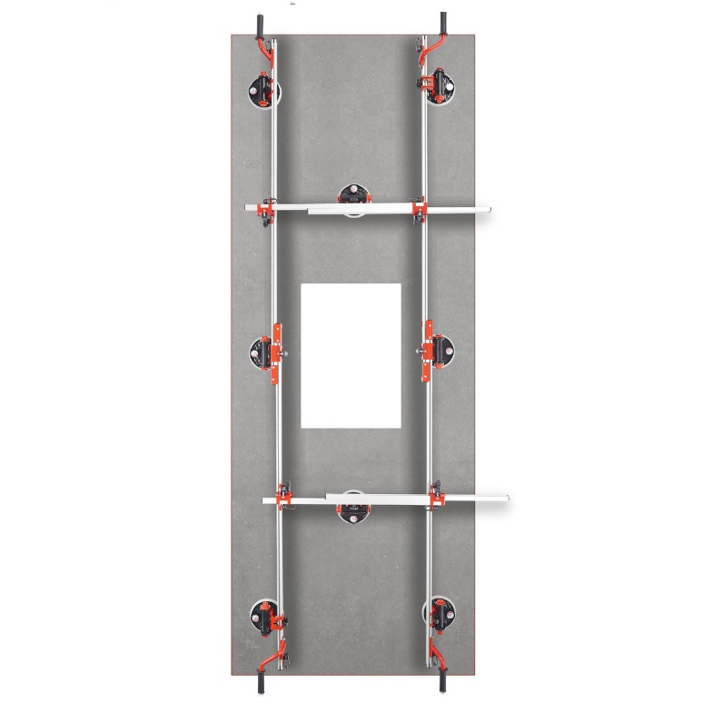 Raimondi - Rails 8 ventouses Easy-Move MKIV pour transporter format XXL