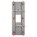 Raimondi - Rails 8 ventouses Easy-Move MKIV pour transporter format XXL