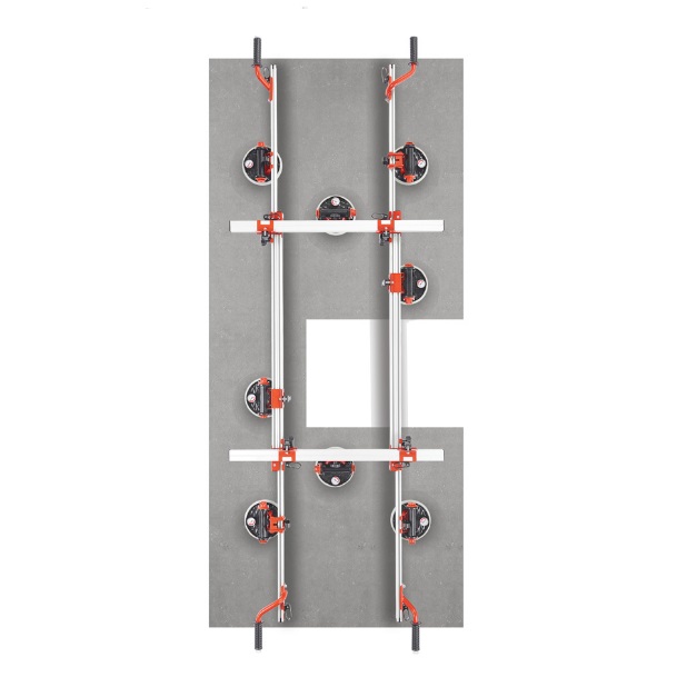 Raimondi - Rails 8 ventouses Easy-Move MKIV pour transporter format XXL