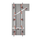 Raimondi - Rails 8 ventouses Easy-Move MKIV pour transporter format XXL