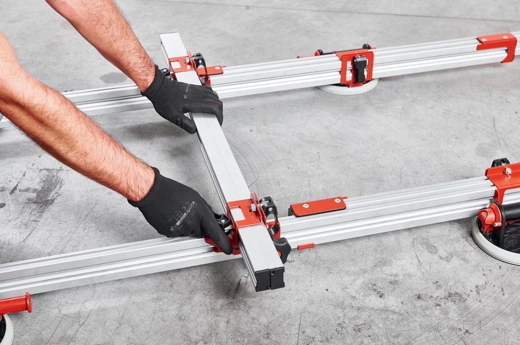 Raimondi - Rails 8 ventouses Easy-Move MKIV pour transporter format XXL