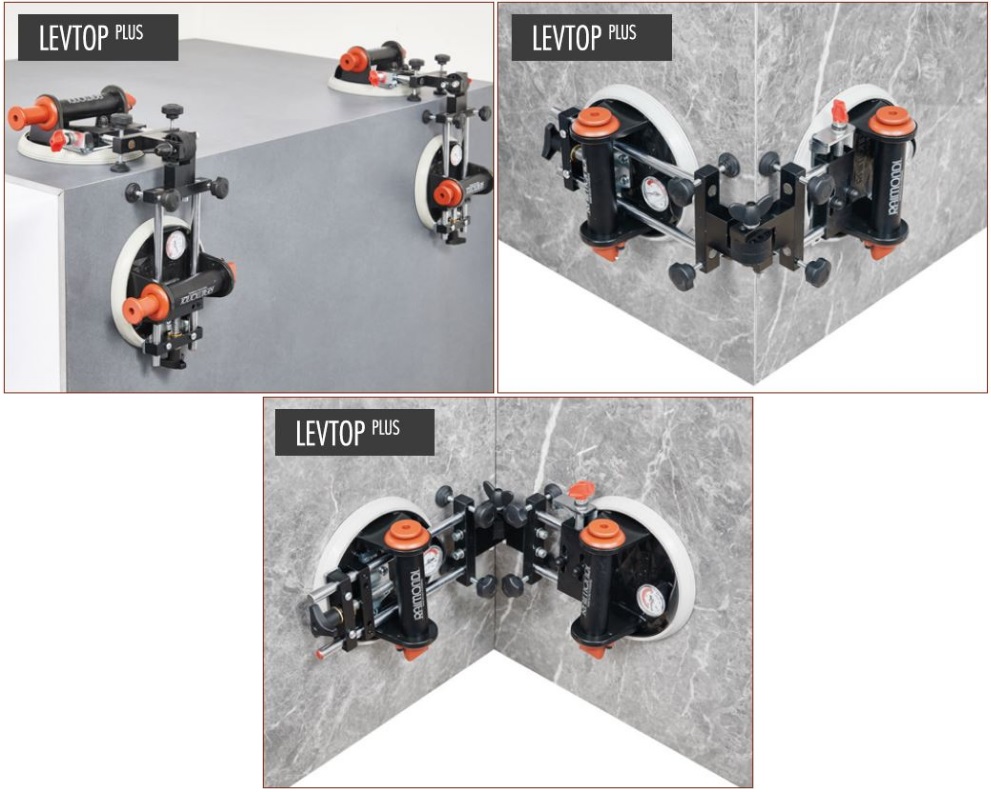 Raimondi - Levtop Plus Levtop Flat Dispositif pour la conception de plans de travail et d'éléments d'ameublement à angles variables