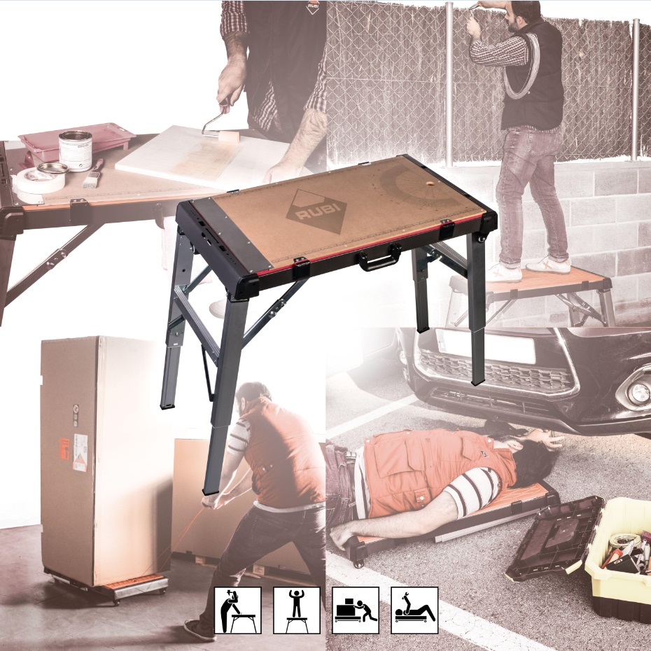 Rubi - Table de travail 4 en 1