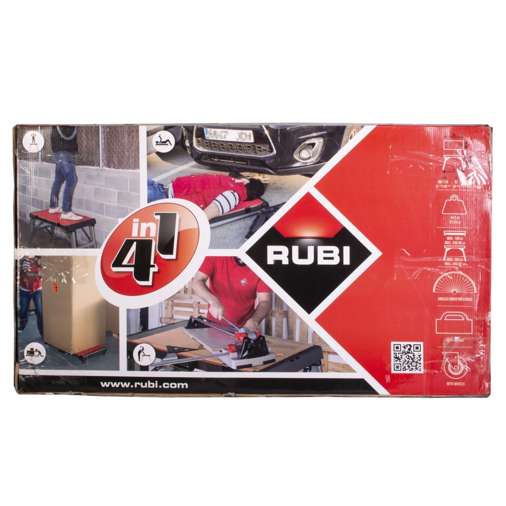 Rubi - Table de travail 4 en 1