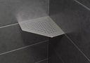 Schluter - Tablette "Square" pentagonale d'angle 195x195mm Shelf-E-S2 - Inox brossé