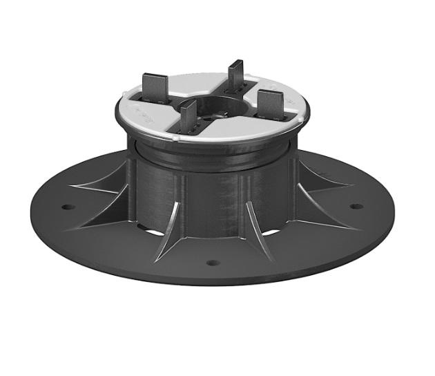 EternoIvica - Plot réglable à tête autonivelante SE2 50-75mm + Tête pour lambourde en bois 