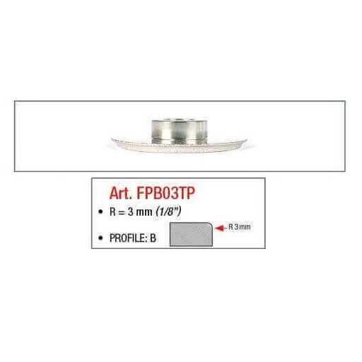 [FPB03TP] Montolit - Fraise R3 pour Toprofile